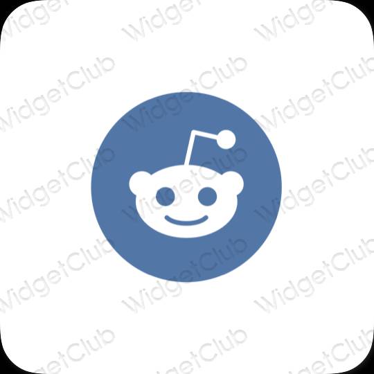 ესთეტიკური Reddit აპლიკაციის ხატები