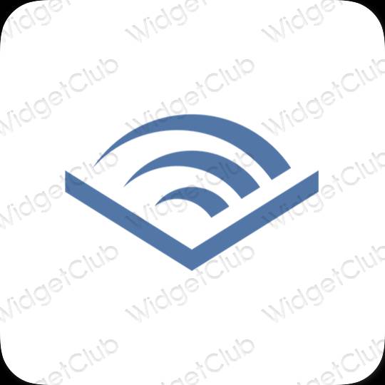Aesthetic Audible app icons