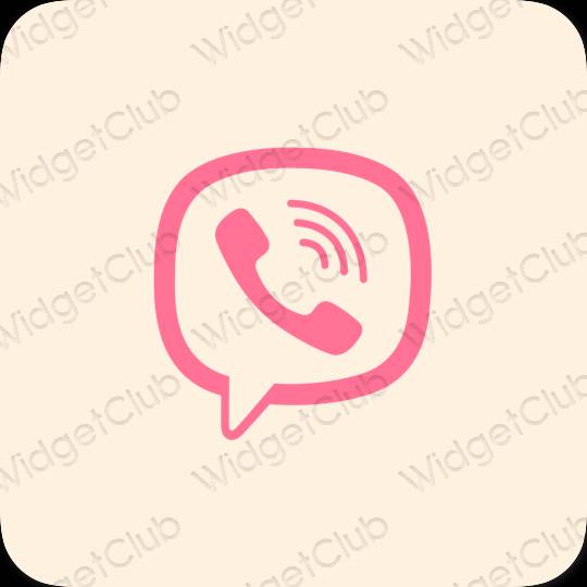Estetické ikony aplikací Viber