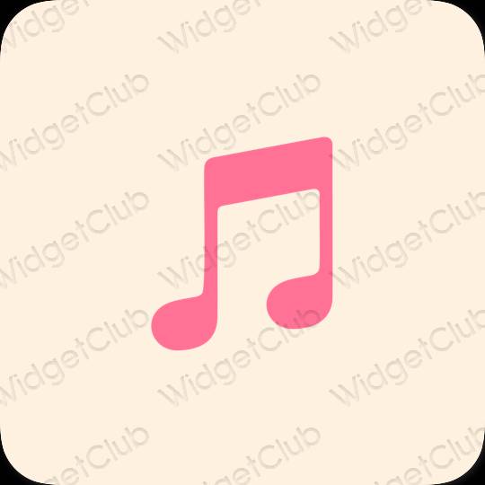 រូបតំណាងកម្មវិធី Apple Music សោភ័ណភាព