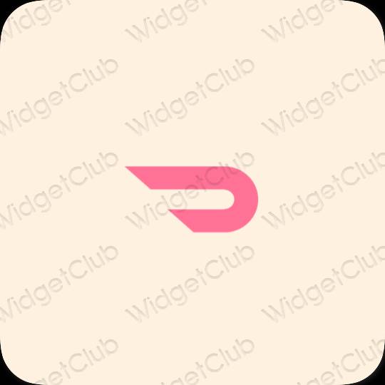Aesthetic Doordash app icons