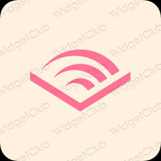 Biểu tượng ứng dụng Audible thẩm mỹ