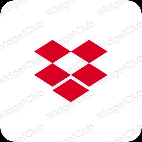 Естетске Dropbox иконе апликација