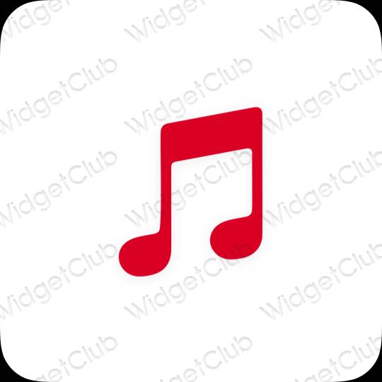 Æstetiske Apple Music app-ikoner