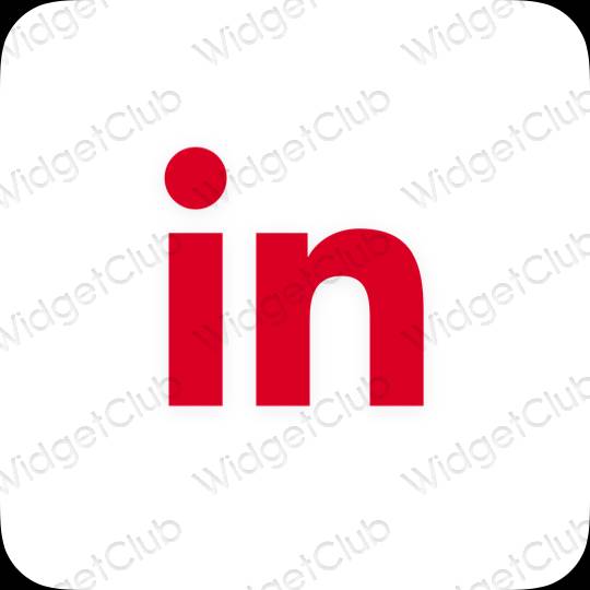 Ikon aplikasi estetika Linkedin