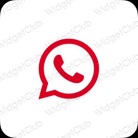 រូបតំណាងកម្មវិធី WhatsApp សោភ័ណភាព