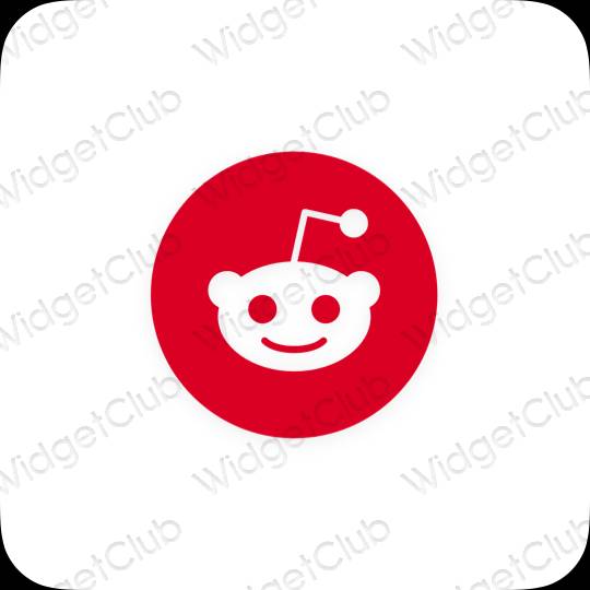 Эстетические Reddit значки приложений