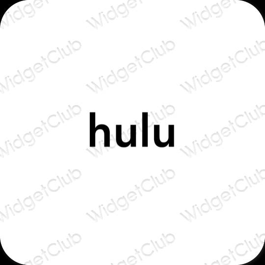 Esteettiset hulu sovelluskuvakkeet