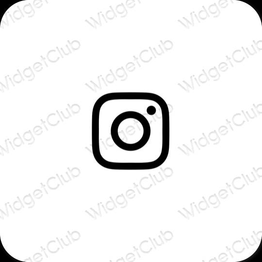 Æstetiske Instagram app-ikoner