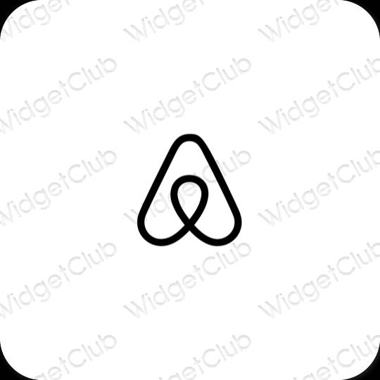 Aesthetic Airbnb app icons