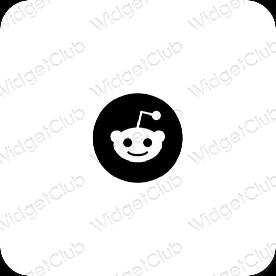 Aesthetic Reddit app icons