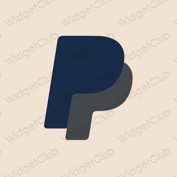 Ikon apl Paypal Estetik