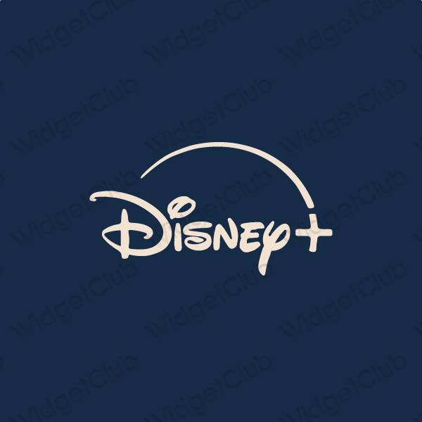 Ikon apl Disney Estetik