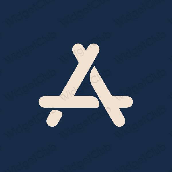ესთეტიკური AppStore აპლიკაციის ხატები