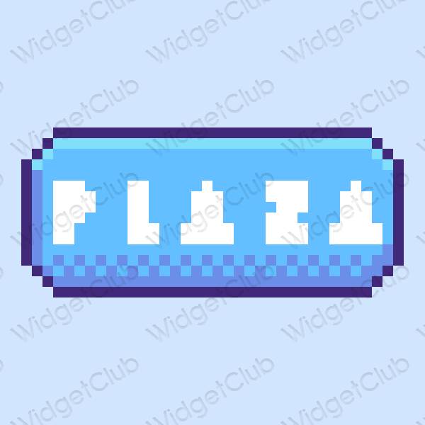 Aesthetic PLAZA app icons