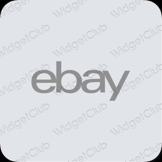 Estetik eBay uygulama simgeleri
