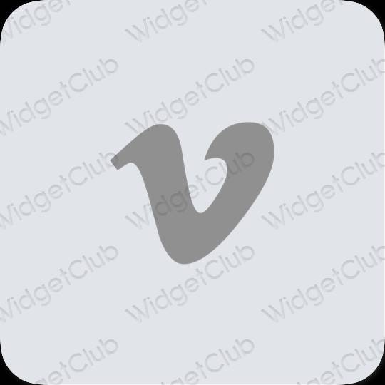 ไอคอนแอพ Aesthetic Vimeo