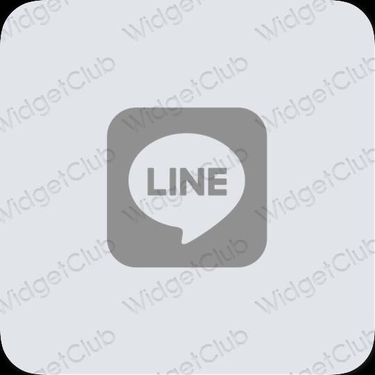 Æstetiske LINE app-ikoner