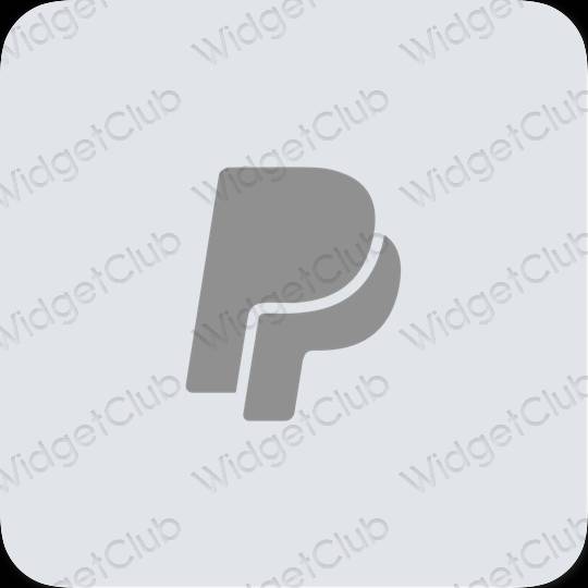 Estetické ikony aplikací Paypal