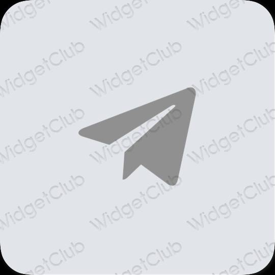 Aesthetic Telegram app icons