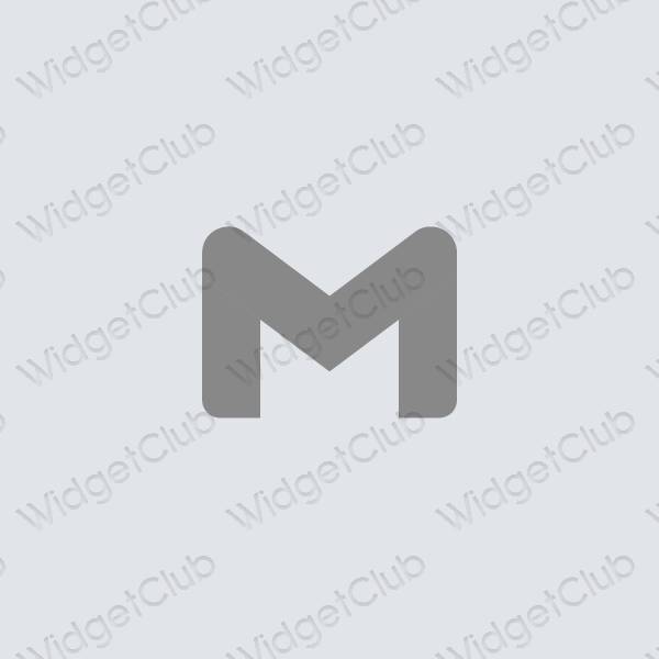 Estetické ikony aplikací Gmail