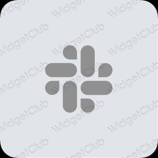 Pictograme pentru aplicații Slack estetice