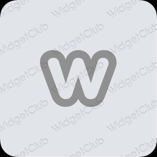 Estetinės Weebly programų piktogramos