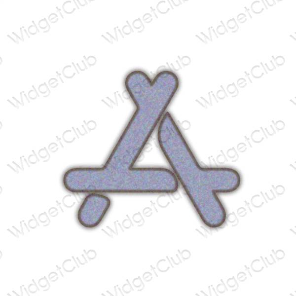 ესთეტიკური AppStore აპლიკაციის ხატები