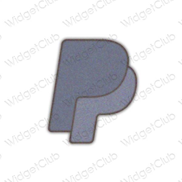 Ikon apl Paypal Estetik