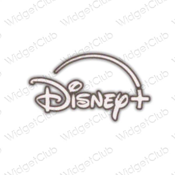 Ikon apl Disney Estetik