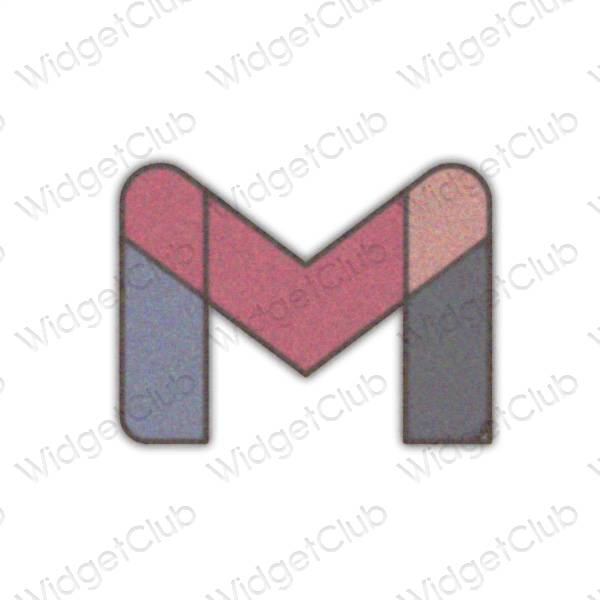 Esztétikus Gmail alkalmazásikonok