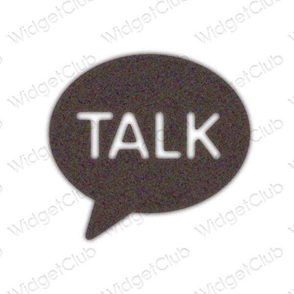 ესთეტიკური Messenger აპლიკაციის ხატები