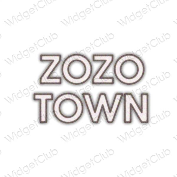 Aesthetic ZOZOTOWN app icons