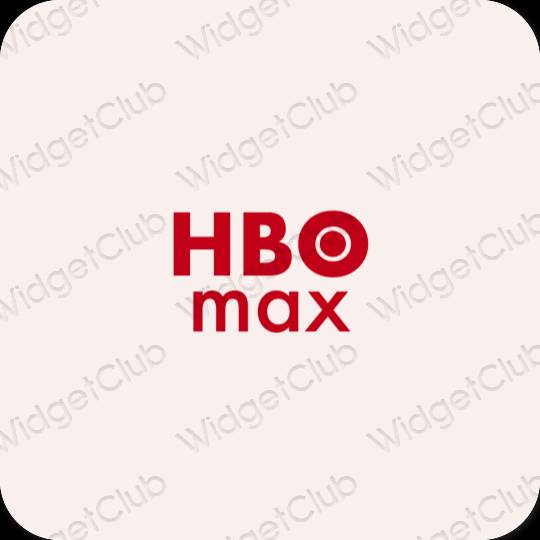 Icônes d'application HBO MAX esthétiques