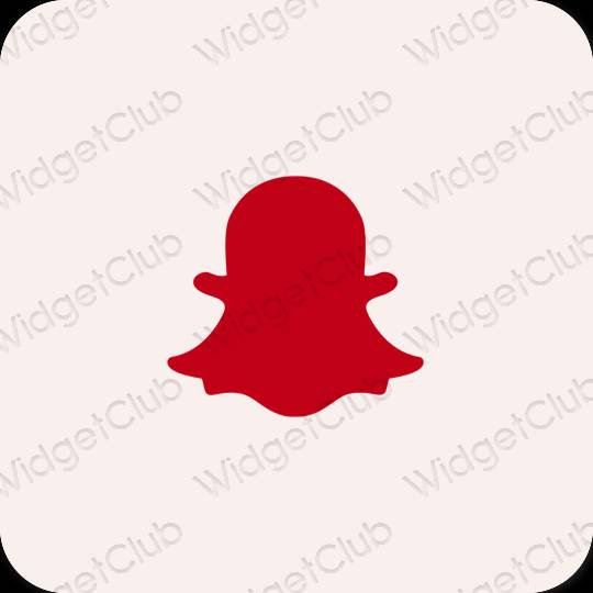 Aesthetic snapchat app icons