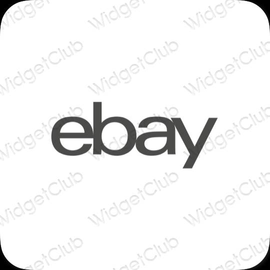 Estetske eBay ikone aplikacij