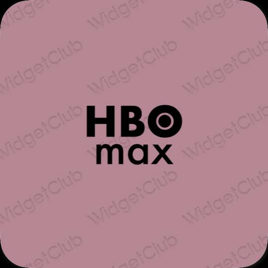 ესთეტიკური HBO MAX აპლიკაციის ხატები