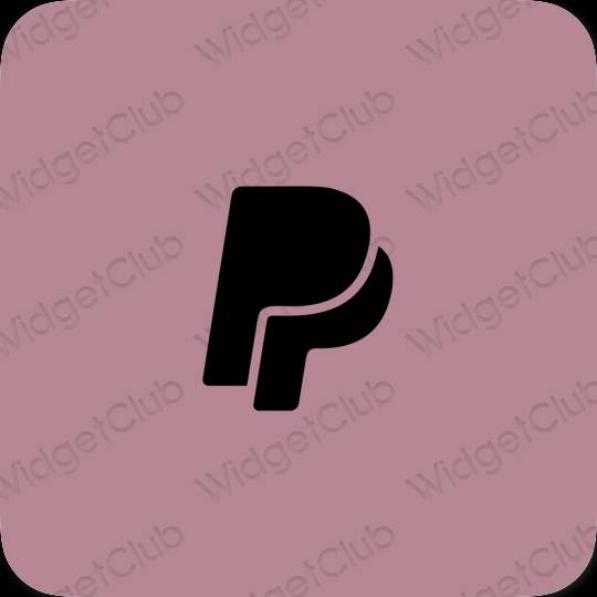 Ikon apl Paypal Estetik