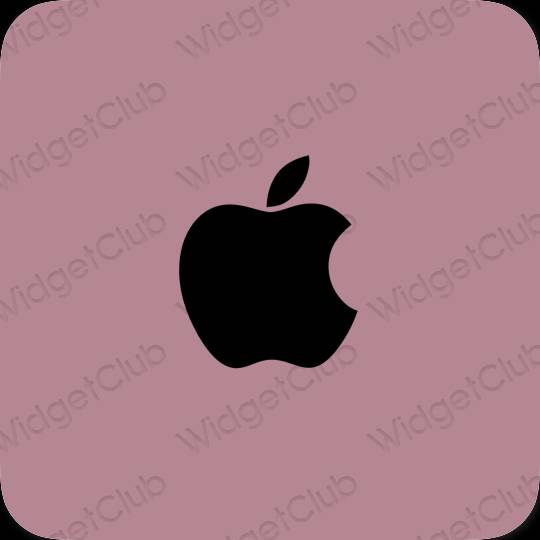 ესთეტიკური Apple Store აპლიკაციის ხატები