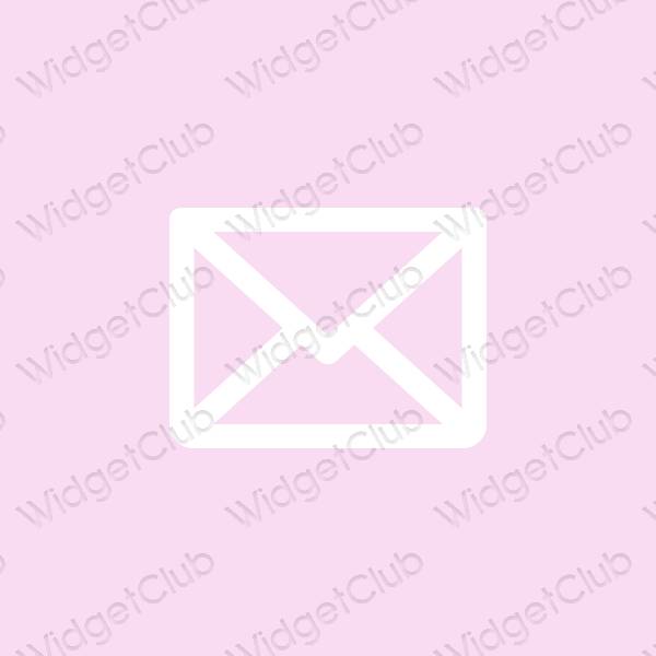 Estética Mail iconos de aplicaciones