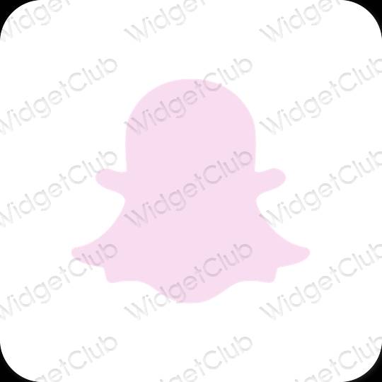 Aesthetic snapchat app icons