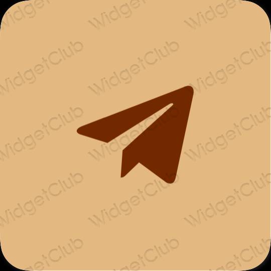 Aesthetic Telegram app icons