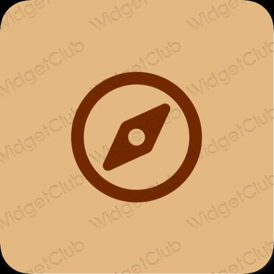 Aesthetic Safari app icons