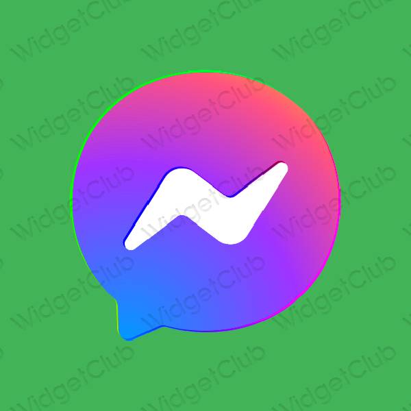 미적 Messenger 앱 아이콘