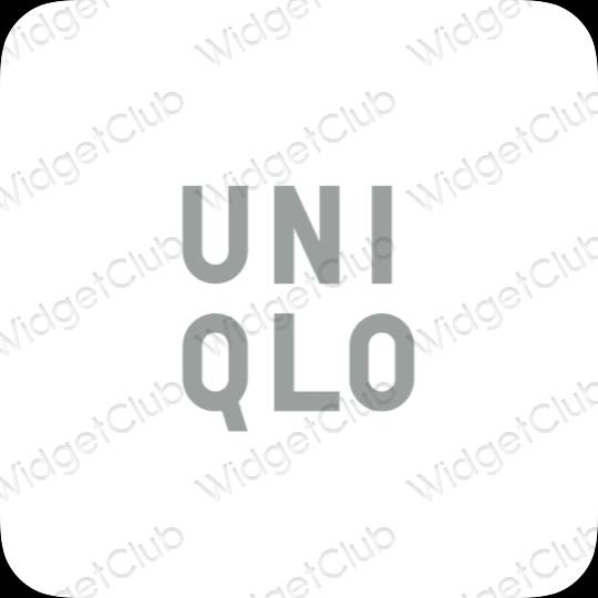 Estetinės UNIQLO programų piktogramos