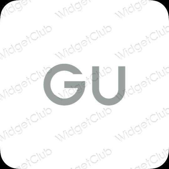 Icônes d'application GU esthétiques
