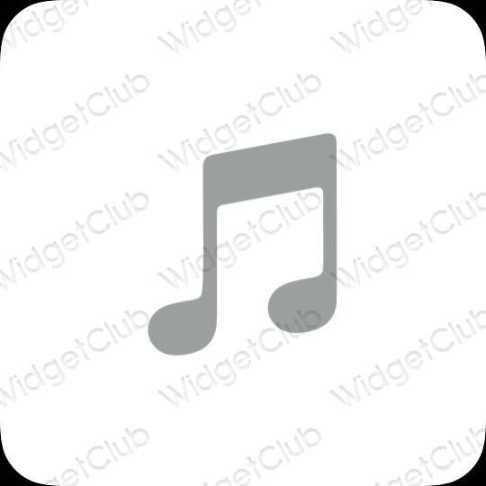Aesthetic Apple Music app icons