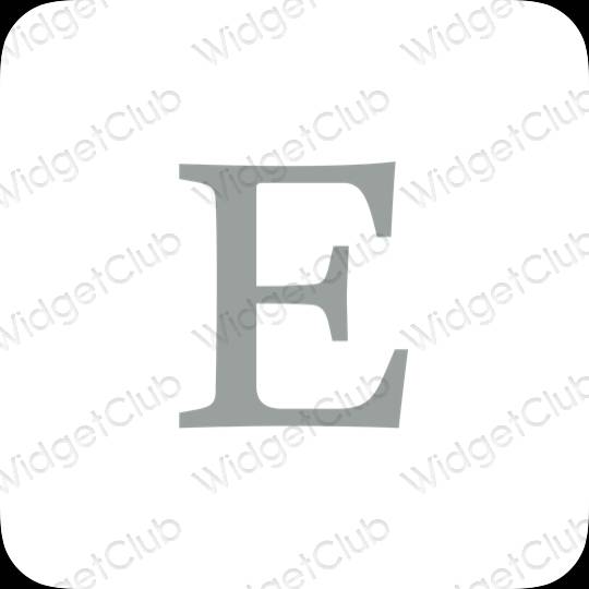 Estetske Etsy ikone aplikacij