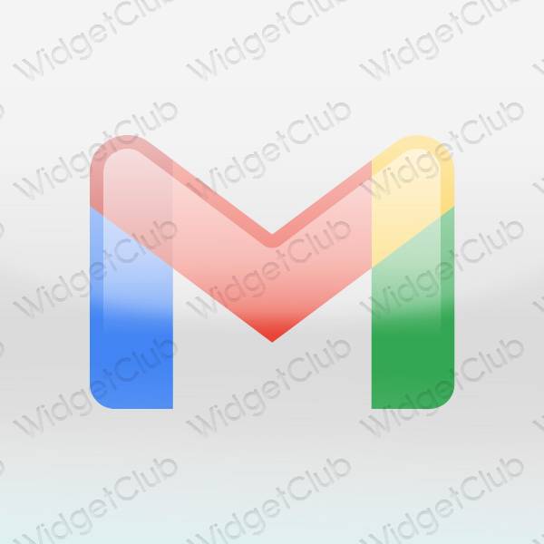 Esztétikus Gmail alkalmazásikonok