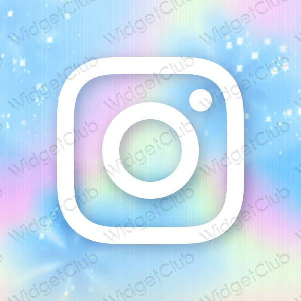 ესთეტიკური Instagram აპლიკაციის ხატები
